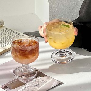 Verre à boire haut de gamme vintage <span class=keywords><strong>français</strong></span> pour jus, eau, desserts, cocktails – Idéal pour la maison, les cafés, les restaurants, les fêtes, les cadeaux et l'usage quotidien - Product Image 5