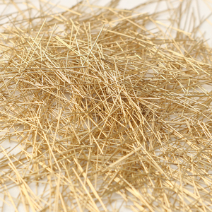 Microfibres d'acier durables anti-corrosion recouvertes de bronze pour béton haute performance - Product Image 3