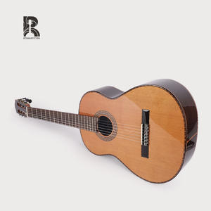 Guitarra clásica española de 39 pulgadas con tapa de cedro AA macizo arcoíris Rm de pulgadas con cuerdas <span class=keywords><strong>500CJ</strong></span> SAVAREZ Color madera Natural - Product Image 2