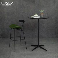 Jiaytie — chaise de bar nordique, tabouret, en métal, pour bar, café, salon et club