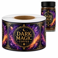Étiquettes personnalisées en vinyle autocollantes résistantes aux UV, aux rayures et à l'eau pour bouteilles, parfums, huiles essentielles