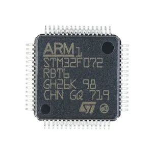 HXC STM32F072RBT6 MCU 32Bit ARM Cortex M0 RISC 128KB Flash Nuevo original LQFP-64 - Product Image 1