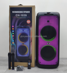 Dual 10 ''<span class=keywords><strong>XBOOM</strong></span> Micrófono Karaoke <span class=keywords><strong>Altavoz</strong></span> - Product Image 2