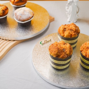 Plateaux à gâteau en carton ondulé Sunshine 8, 10, 12 pouces, qualité alimentaire, résistants à la graisse, couleurs personnalisables, lot de 24, vente en gros - Product Image 5