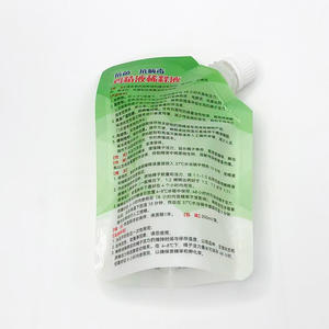 Custom Logo 200ml Glossy PE <b>Plastic</b> <b>Packaging</b> Security Tough Tasteless Bag Stand up Spout Pouch for Animal Agriculture Liquid - Product Image 4