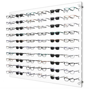 Nhà máy tùy chỉnh Wall Mount <span class=keywords><strong>Acrylic</strong></span> quang khung hiển thị với phần cứng - Product Image 1