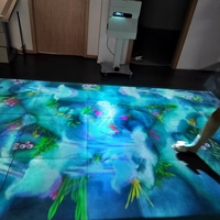Système de projection immersive AR sur sol et mur, écran LCD interactif tout-en-un, projecteur en aluminium