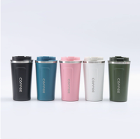 Tasse à eau pour filles au design élégant, tasse à café pratique en acier inoxydable 304 de deuxième génération, personnalisable