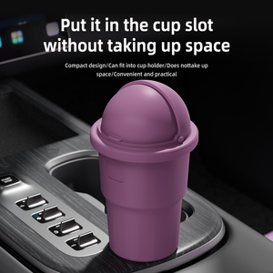 Universal <b>For</b> All <b>Cars</b> Portable <b>Car</b> Trash Can Leakproof Simple And Stylish Look - Product Image 4