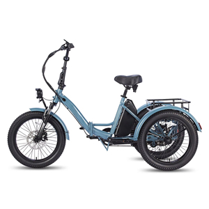Tricycle à 3 roues F20, moteur de moyeu arrière, batterie lithium, 7 vitesses, cadre en aluminium, porte-bagages arrière 48V - Product Image 3