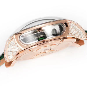 Nouvelle Arrivée 2026 – Montre de Luxe pour Homme Thème Panda 3D Astronomia, Or Rose, Diamants, Tourbillon Mécanique, Bracelet en Bambou - Product Image 3