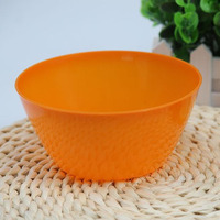 Kleurrijke plastic schaal voor snacks, salades & fruit, BPA-vrij, milieuvriendelijk, duurzaam, stapelbaar, niet-toxisch