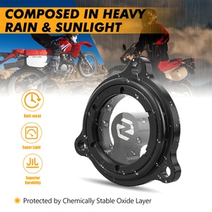 NiceCNC para <span class=keywords><strong>Honda</strong></span> 1993-2024 XR650L XR 650L <span class=keywords><strong>2023</strong></span> 2022 2021 <span class=keywords><strong>Motocross</strong></span> tapa de filtro de aceite de motor transparente XR600R 1990-2000 - Product Image 3
