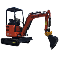 Máy Xúc Mini Nhỏ Gọn Chất Lượng Cao 1.8 Tấn HC18 Máy Xúc