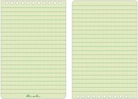 Bloc-notes en papier avec spirale, étanche, personnalisé, pour carnet de notes