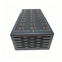 Station de charge USB C 600W 30 ports 45W PD, chargeur rapide USB C PD, charge intelligente pour ordinateurs portables, tablettes et téléphones, hôtels, magasins