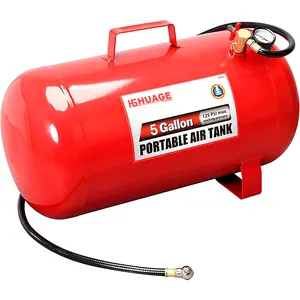 Stockage d'air portable en gros de haute qualité 170psi réservoir de compresseur d'air de 5 gallons