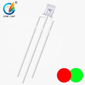 Faible puissance faible courant DIP carré transparent rouge 2x3x4 longues plomb diode menée avec de haute qualité - Product Image 2