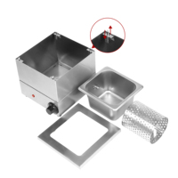 Chauffe-beurre électrique avec thermostat réglable |   Machine à tartiner le beurre en acier inoxydable