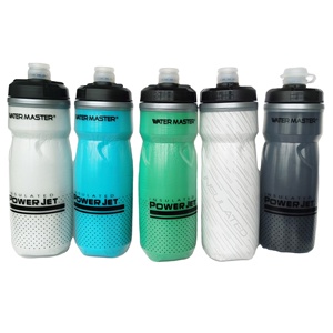 Botella de agua de plástico personalizada de 1000ml 750ml, sin BPA, tipo <span class=keywords><strong>Powerade</strong></span>, con boquilla exprimible para bebidas deportivas al aire libre. - Product Image 6
