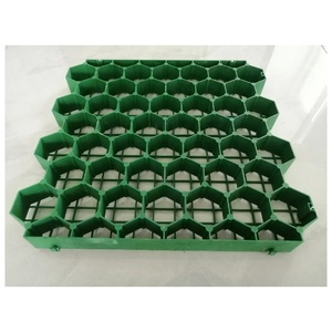 Grille de gazon alvéolée en plastique PP de 40-50 mm, design moderne pour jardins, terrains de sport, allées <span class=keywords><strong>et</strong></span> parkings - Product Image 1