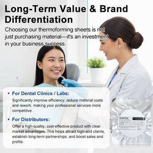 Smile Find Forniture Ortodontiche Multiuso per Igiene Orale, Fogli Termoformabili per Allineatori Dentali Invisibili Trasparenti - Product Image 5