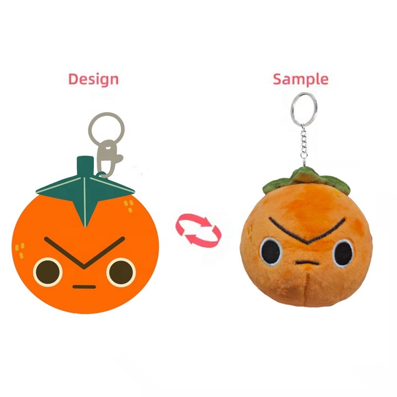 OEM ODM Service Custom Plush Keychains