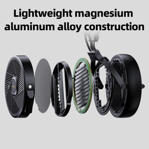 Para Audiophiles Studios Metal admite AAC para DJs HiFi Audio Planar <span class=keywords><strong>auriculares</strong></span> magnéticos <span class=keywords><strong>FiiO</strong></span> FT5 90mm almohadillas de alta sensibilidad - Product Image 2