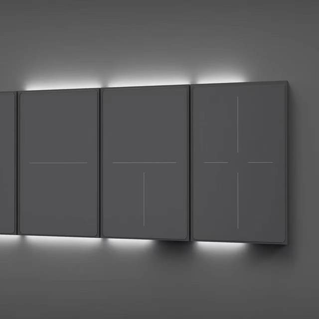 MOES Star Feather Series Wifi Zigbee Smart Switch Interruptor Scene Remote Control EU US Light Switches