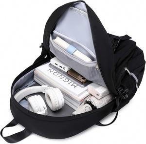 Sac à dos pour ordinateur portable Oxford imperméable, sac à dos d'affaires pour ordinateur, sac à dos de voyage avec chargement USB et logo personnalisé - Product Image 4