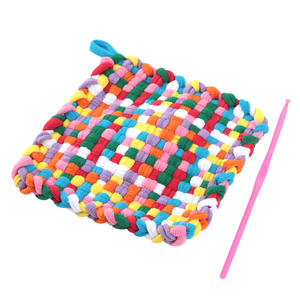 Ragazze fatte a mano creative magliaie fai da te tessuto portafoglio fascia per capelli bracciale per bambini set di giocattoli educativi - Product Image 1