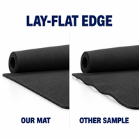 Tapis de yoga prénatal en EVA personnalisé avec insert pour étirements de maternité, exercices doux, méditation, maison et studio
