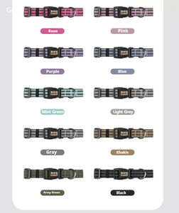 Collar táctico personalizable para perro grabado láser patrón sólido Collar para mascota Correa personalizada estilo lindo Collar para perro - Product Image 5