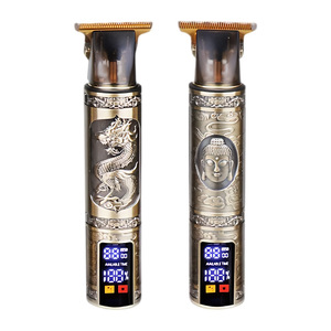 Tondeuses à cheveux personnalisées avec peignes limiteurs 1,5/2/3/4 mm, tondeuse électrique pour salon avec écran LED - Product Image 3