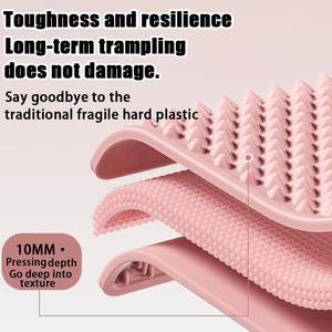 Tapis d'acupression pour le yoga, la remise en forme et la gym, pour hommes et femmes, pour la santé du corps, le soulagement de la douleur, la relaxation musculaire, personnalisé, 17 mm, silicone XYF - Product Image 3