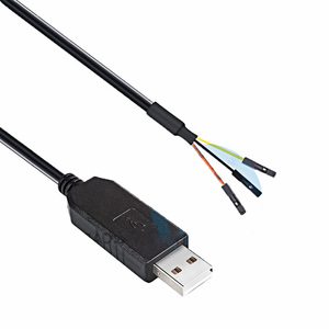 <span class=keywords><strong>Cable</strong></span> USB-C a TTL de Puerto Serie UART FT232, Aplicación Industrial, Conductor de Cobre, 3V3, <span class=keywords><strong>Cable</strong></span> de Actualización y Descarga - Product Image 1