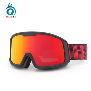 แว่นตาสกี Xqic แบบสองชั้นป้องกันฝ้า โครง TPU สำหรับผู้ใหญ่ กีฬาหิมะกลางแจ้ง มองเห็นชัดเจน ใช้ได้กับทุกขนาด - Product Image 2