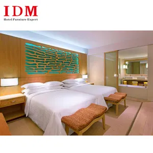 Foshan otel mobilya tedarikçisi Hyundai özelleştirilmiş yatak odası mobilyası destekler