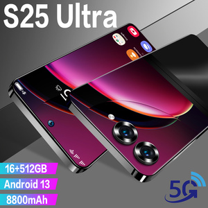 5G pronto S25 Ultra 5G supporto di rete 6.8 ''infinito-O <span class=keywords><strong>16</strong></span> + 512GB 8800mAh | Telefono cellulare 5G Smartphone - Product Image 4