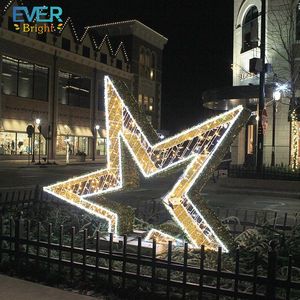<strong>3D</strong> Giant LED <strong>Star</strong> Motif Light for Indoor/Outdoor Christmas Halloween Landscape &amp; Wedding <strong>Decoration</strong> PVC Material - Product Image 3