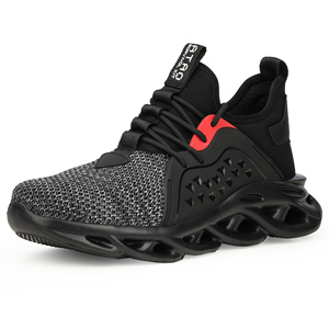 GUYISA 2020 Botas de Seguridad de Moda con Puntera de Acero, Zapatos de Trabajo para Hombre - Product Image 6