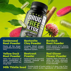 Очищающая и безлекарственная Детокс-добавка для печени, китайские травяные капсулы для детоксикации печени - Product Image 2