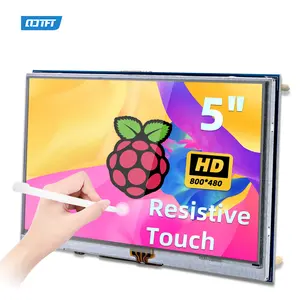 Retroilluminazione regolabile 5 pollici 800*480 Touch Screen 5 pollici Raspberry Pi Display LCD