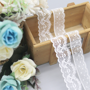 Hot bán trắng ren 100% polyester may hoa nước hòa tan ren sinh thái thân thiện cho hàng may mặc - Product Image 3