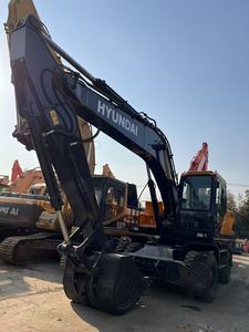Excavadora de Ruedas Hyundai 210w-9 Original de 21 Toneladas, Excavadora Profesional de Segunda Mano Hyundai 210w a Precio Accesible - Product Image 2