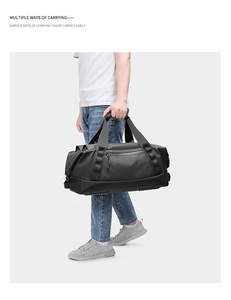 Bolsa de <span class=keywords><strong>Viaje</strong></span> Impermeable, Deportiva, de Mano, para Viajes Cortos, con Separación para Ropa Húmeda y Seca, Bolsa de Gimnasio, Oxford - Product Image 6