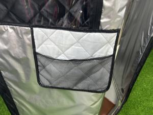 Портативная инфракрасная сауна из углеродного волокна, быстрое и равномерное нагревание, домашняя спа-палатка для детоксикации, снижения веса и снятия боли - Product Image 5