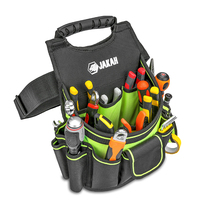 Ceinture réglable électricien charpentier capacité portable trousse à outils électrique sac de rangement pochette à outils sac outils taille