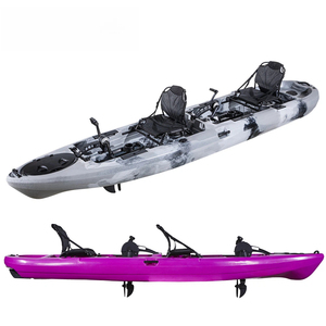 Bote de Pedales Doble, Material LLDPE, Estable, para <span class=keywords><strong>2</strong></span> Personas, <span class=keywords><strong>Kayak</strong></span> Rígido - Product Image 1