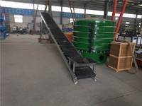 Dahan Özelleştirilmiş Fabrika Fiyatlı Yüksek Hızlı Dayanıklı PVC/Kauçuk Çimento Kömür Tahıl Gübre Ayarlanabilir Hızlı Bantlı Konveyör